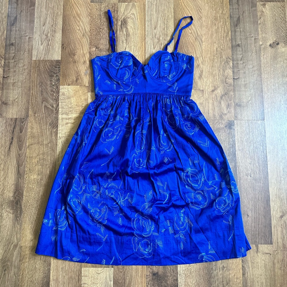 Rebecca Taylor Floral Embroidered Dress